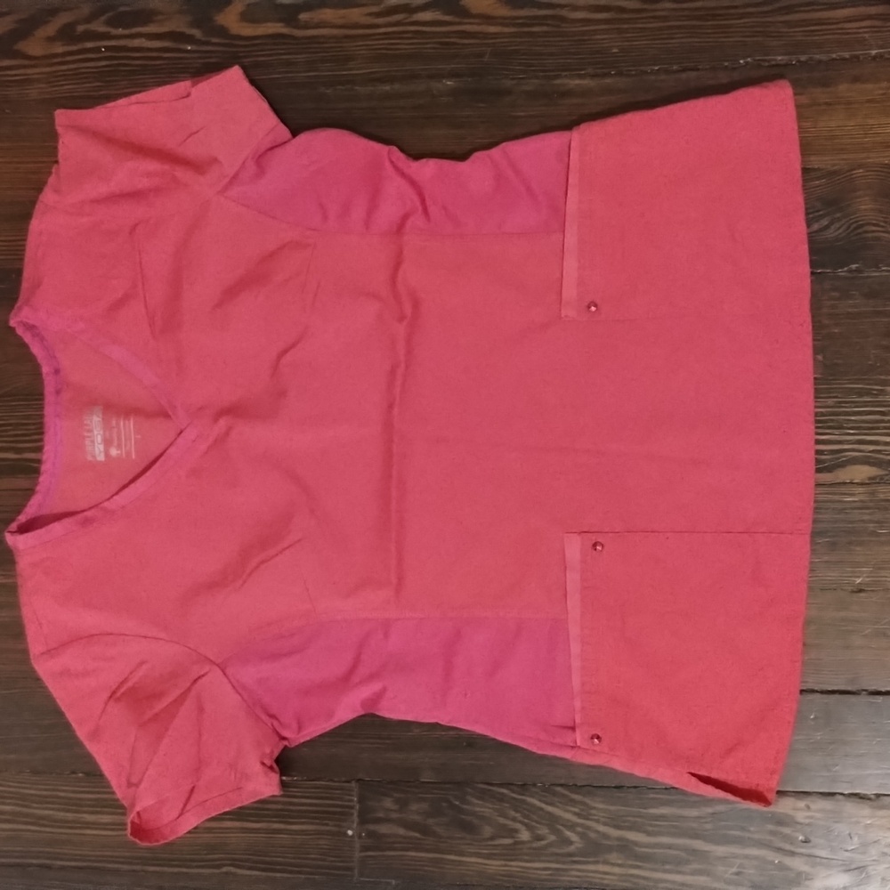 Healing hands yoga large scrub top